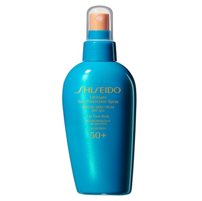 Shiseido Ultimate Sun Protection Spray SPF50 for Face & Body 5oz / 150ml
