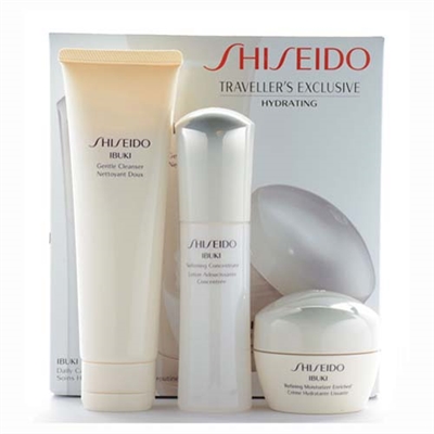 Shiseido Traveller's Exclusive Hydrating Ibuki Daily Care Set