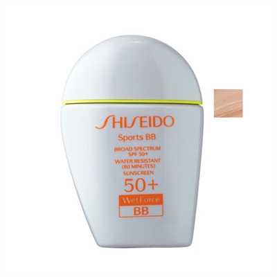 Shiseido Wetforce Sports BB SPF50+ Light 1oz / 30ml