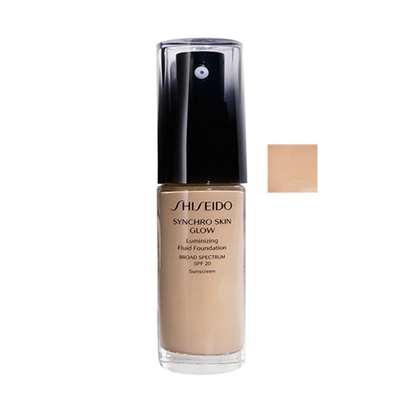 Shiseido Synchro Skin Glow Luminizing Fluid Foundation SPF20 Neutral 3 1oz / 30ml