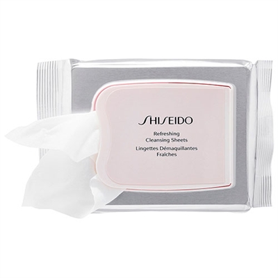 Shiseido Refreshing Cleansing Sheets 30 Ct