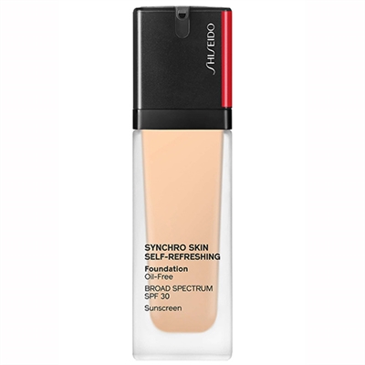 Shiseido SynchroSkin Self Refreshing Foundation SPF 30 140 Porcelain 1oz / 30ml