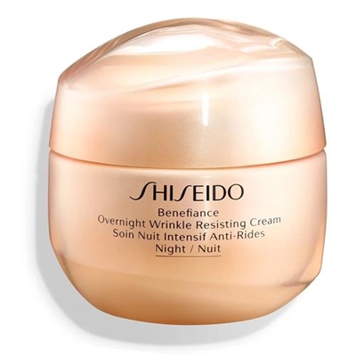 Shiseido Benefiance Overnight Wrinkle Resisting Cream 1.7oz / 50ml