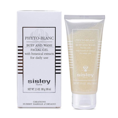 Sisley Phyto Blanc Buff & Wash Facial Gel Tube 3.5 oz / 100ml