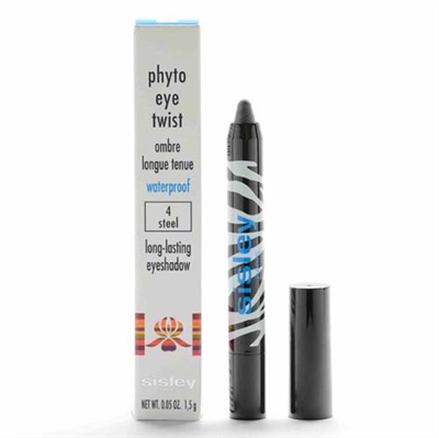 Sisley Phyto Eye Twist Long Lasting Eyeshadow Waterproof 4 Steel 0.05oz / 1.5g