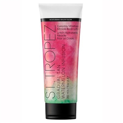 St. Tropez Gradual Tan Watermelon Infusion Everyday Moisture Miracle Body Lotion 6.7oz / 200ml