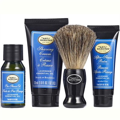 The Art of Shaving Lavender Shaving 4 Piece kit