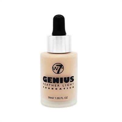 W7 Genius Feather Light Foundation Buff 1.05oz / 30ml