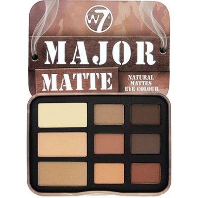 W7 Major Matte Natural Mattes Eye Colour Collection 0.35oz / 10g