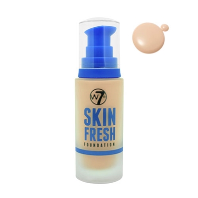 W7 Skin Fresh Foundation Nude Beige 30ml