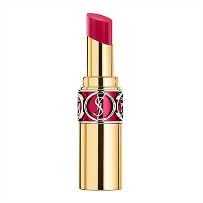 Yves Saint Laurent Rouge Volupte Shine Oil-In-Stick Lipstick 05 Fuchsia In Excess (CLEAR CAP) Tester  0.15oz / 4ml