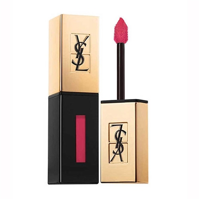 Yves Saint Laurent Rouge Pur Couture Glossy Stain 47 Carmin Tag Tester 0.20oz / 6ml