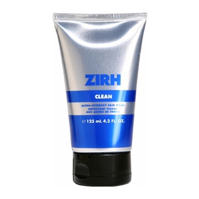 Zirh Clean Alpha Hydroxy Face Wash 4.2 oz / 125ml