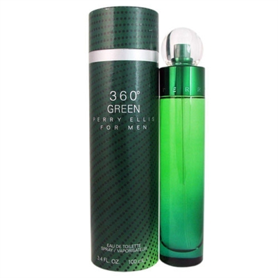360 Green by Perry Ellis for Men 3.4oz Eau De Toilette Spray