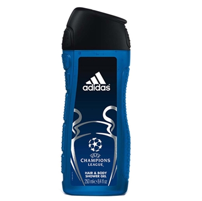 Adidas UEFA Champions League Star Editon Hair & Body Shower Gel for Men 8.4oz / 250ml