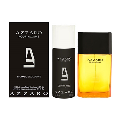 Azzaro by Loris Azzaro for Men Travel Exclusive 2 Piece Set