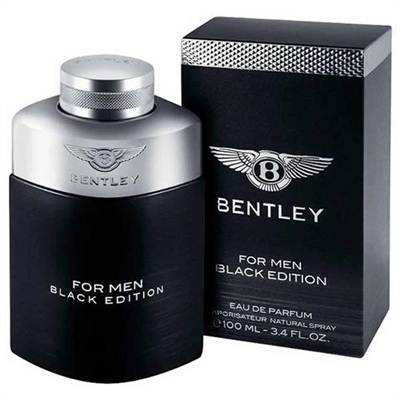 Bentley Black Edition by Bentley for Men 3.4oz Eau De Parfum Spray