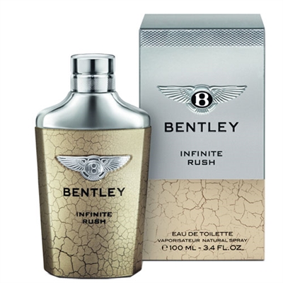 Infinite Rush by Bentley for Men 3.4oz Eau De Toilette Spray