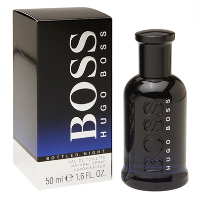 Boss Number 6 Night by Hugo Boss for Men 1.6oz Eau De Toilette Spray