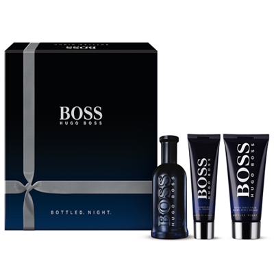 Boss Number 6 Night by Hugo Boss for Men 3 Piece Gift Set