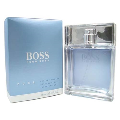 Boss Pure by Hugo Boss for Men 2.5 oz Eau De Toilette Spray