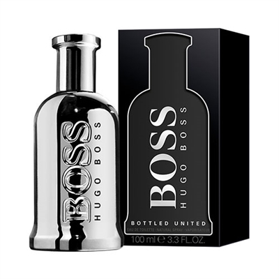Boss Bottled United by Hugo Boss for Men 3.3oz Eau De Toilette Spray