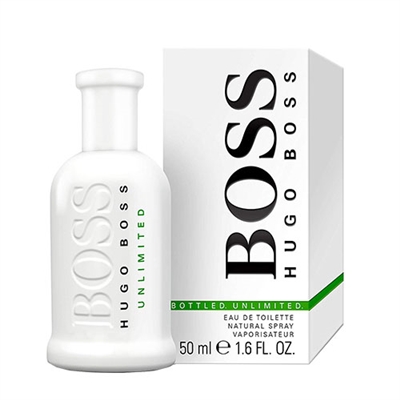 Boss Bottled Unlimited by Hugo Boss for Men 1.6oz Eau De Toilette Spray