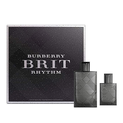 Burberry Brit Rhythm by Burberry for Men 2 Piece Set