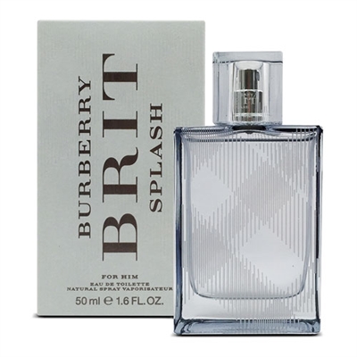 Brit Splash by Burberry for Men 1.6oz Eau De Toilette Spray