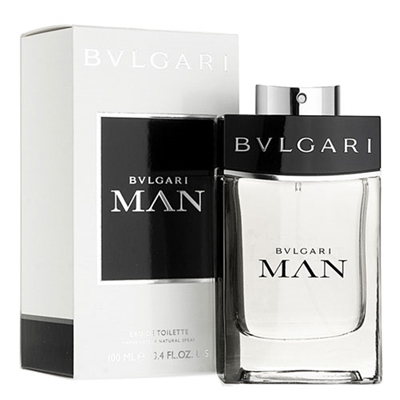 Bvlgari Man by Bvlgari for Men 3.4 oz Eau De Toilette Spray