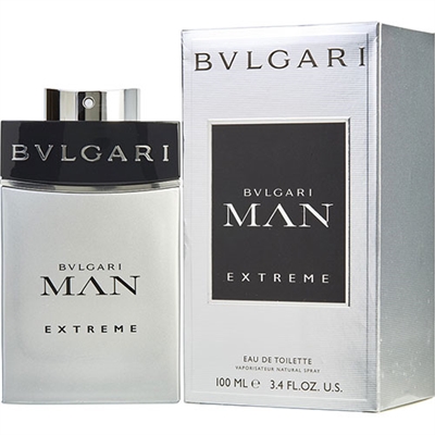 Bvlgari Man Extreme by Bvlgari for Men 3.4oz Eau De Toilette Spray