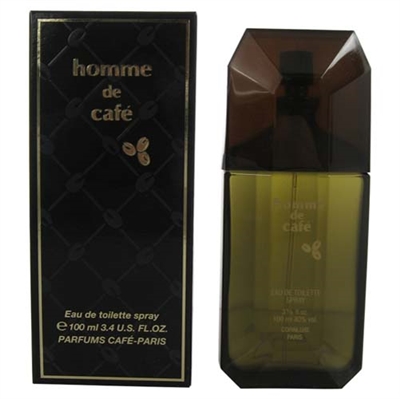 Homme de Cafe by Cofinluxe for Men 3.4 oz Eau De Toilette Spray