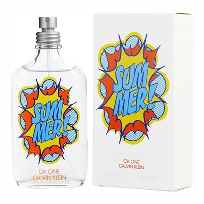 CK One Summer 2019 Edition by Calvin Klein for Unisex 3.3oz Eau De Toilette Spray