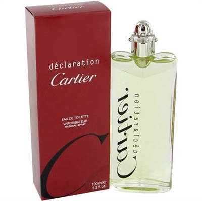 Declaration by Cartier for Men 3.3 oz Eau De Toilette Spray