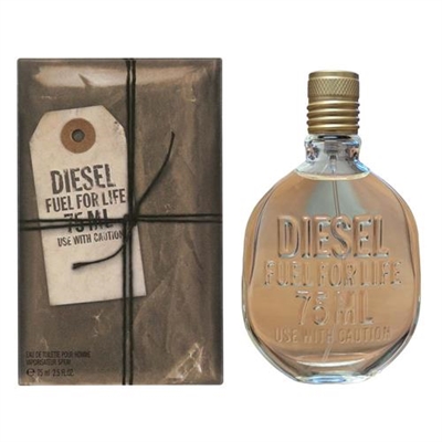 Fuel For Life by Diesel for Men 2.5 oz Eau De Toilette Spray