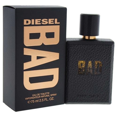 Bad by Diesel for Men 2.5oz Eau De Toilette Spray