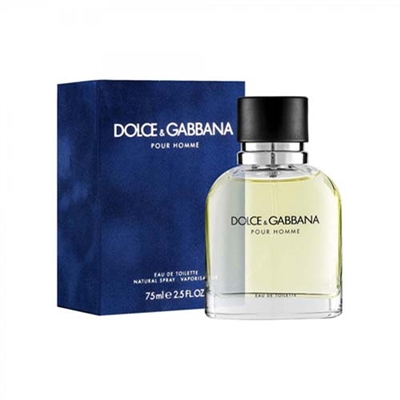 Dolce & Gabbana Pour Homme by Dolce & Gabbana for Men 2.5 oz Eau De Toilette Spray
