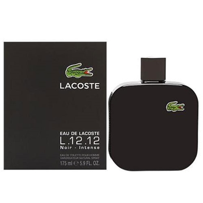 Eau De Lacoste L.12.12 Noir Intense by Lacoste for Men 5.9oz Eau De Toilette Spray
