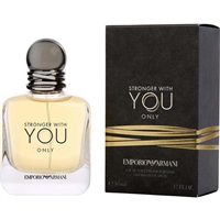 Stronger With You Only by Giorgio Armani for Men 1.7oz Eau De Toilette Spray