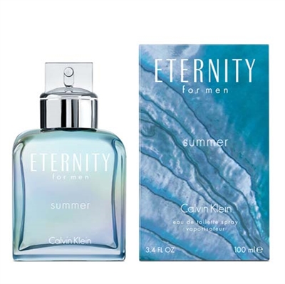 Eternity Summer 2013 by Calvin Klein for Men 3.4 oz  Eau De Toilette Spray