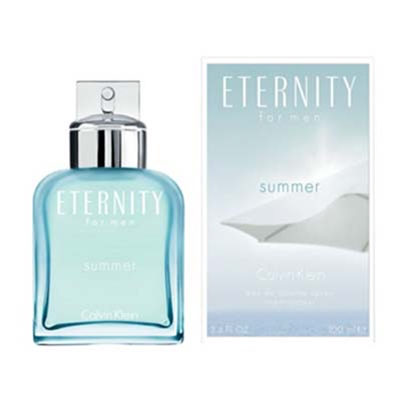 Eternity Summer 2014 by Calvin Klein for Men 3.4 oz Eau De Toilette Spray