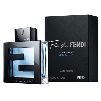 Fan Di Fendi Pour Homme Acqua by Fendi for Men 3.3oz Eau De Toilette Spray