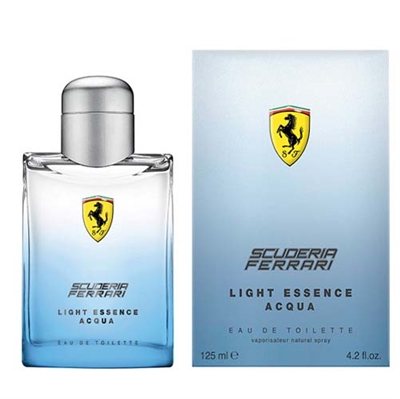 Ferrari Light Essence Acqua by Ferrari for Men 4.2oz Eau De Toilette Spray