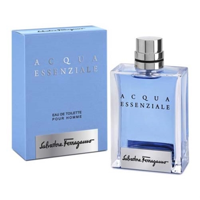 Acqua Essenziale by Salvatore Ferragamo for Men 3.4oz Eau De Toilette Spray