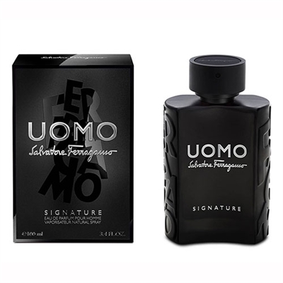 Uomo Signature by Salvatore Ferragamo for Men 3.4oz Eau De Parfum Spray