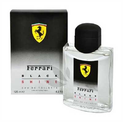 Black Shine by Ferrari for Men 4.2 oz Eau De Toilette Spray