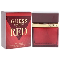 Seductive Homme Red by Guess for Men 3.4oz Eau De Toilette Spray