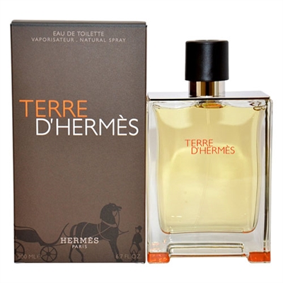 Terre D'hermes by Hermes for Men 6.7oz Eau De Parfum Spray