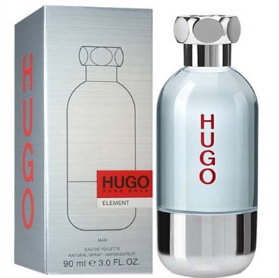 Hugo Element by Hugo Boss for Men 3.0 oz Eau De Toilette Spray