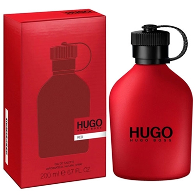 Hugo Red by Hugo Boss for Men 6.7oz Eau De Toilette Spray